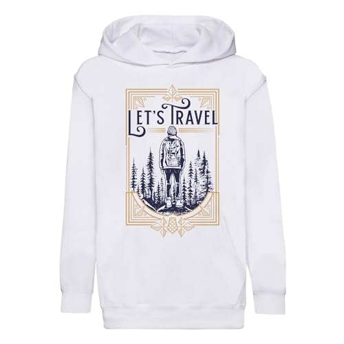 Sweat enfant Let's Travel contre le froid en voyage et camping nature