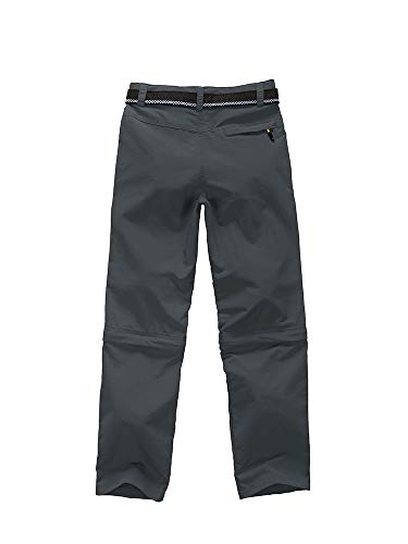 Asfixiado Boys Cargo Pants, Kids Youth Girls Athletic Outdoor Quick Dry Waterproof Upf 50+ Hiking Climbing Convertible Trousers #9017 Grey-Xl #TOP1