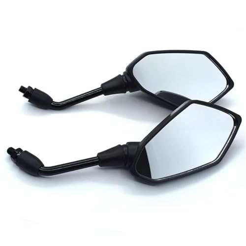 Rétroviseurs moto universels finition noire mate robuste pour F650GS K1200R