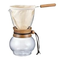Algopix Similar Product 3 - Hario Woodneck Drip Pot 480ml Acacia