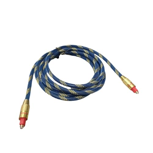 Cable coaxial digital de fibra óptica OD6.0 con conectores chapados en oro de 2 metros 3