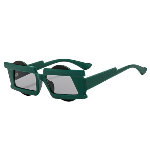 Lunettes de soleil rétro style punk léopard parfaites pour vos sorties et festivals
