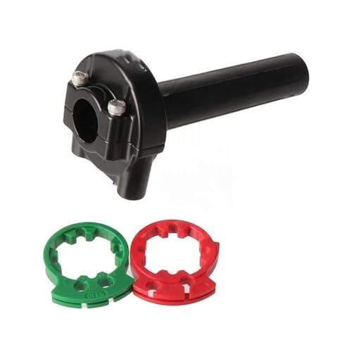 Poignée 7/8 pouces 22mm pour moto avec tube guidon universel et accélérateur à torsion rapide