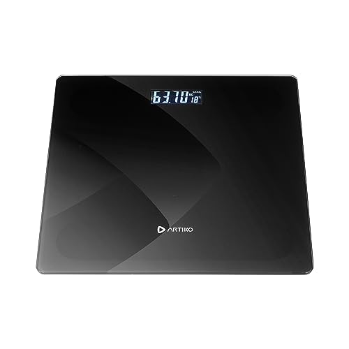 Balança Digital Corporal Banheiro Artiko Trim Vidro Slim Até 180kg