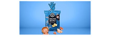 Red Rock Deli Style Potato Chips, Pink Himalayan Salt, 2 Ounce (12 Count)