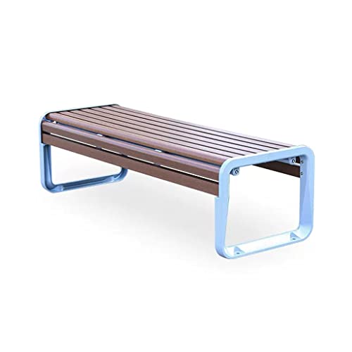 SDdPulse ポーチチェア ガーデンベンチ アウトドアベンチ パークチェア プラスチックウッドシート ホームガーデンベンチ 景勝地 商業用アウトドアレジャーベンチ アウトドアベンチ ガーデンベンチ、A-S:150cm、A-S:150cm