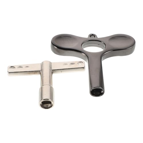 VICASKY 2Pcs Drum Tuning Key T Shaped Metal Wrench for Acoustic Electronic Drums Lightweight Durable Drum Keys for Snare Drum Kits Versatile Portable Music Accessories