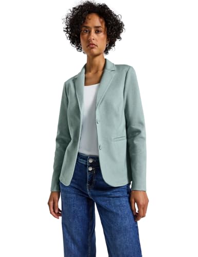 Street One Damen 2116799 Basic Blazer, nile Blue Mel, 44