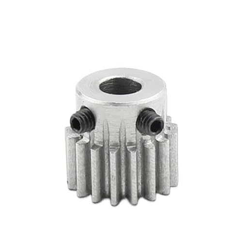 Bevel Gear Pinion Hardware Mechanical 4pcs 1 Mould 20 Teeth Stainless Metal Spur Gear 4MM Inner Hole Toothed Belt Step Straight Rack Driving Device(12.7mm)