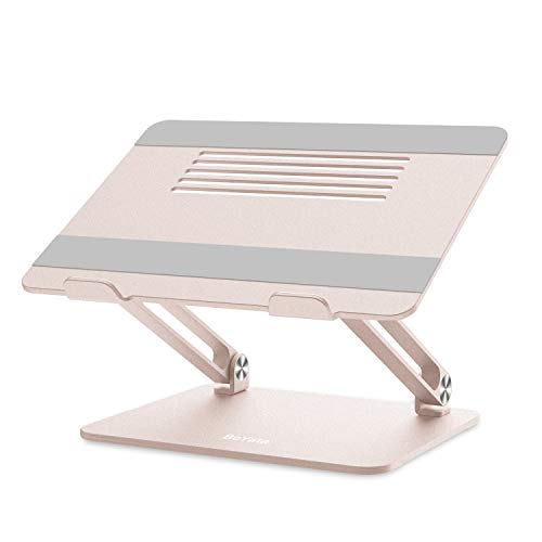 BoYata ノートパソコンスタンド PCスタンド タブレットスタンド 人間工学設計 無段階高さ調整可能 姿勢改善 腰痛/猫背解消 折りたたみ式 滑り止め アルミ合金製 優れた放熱性 Macbook Air/Macbook Pro/iPad Pro/Notebooks/液タプなど17インチまでに対応 (シャンパンゴールド) BoYata ノートパソコンスタンド PCスタンド タブレットスタンド 人間工学設計 無段階高さ調整可能 姿勢改善 腰痛/猫背解消 折りたたみ式 滑り止め アルミ合金製 優れた放熱性 Macbook Air/Macbook Pro/iPad Pro/Notebooks/液タプなど17インチまでに対応 (シャンパンゴールド)