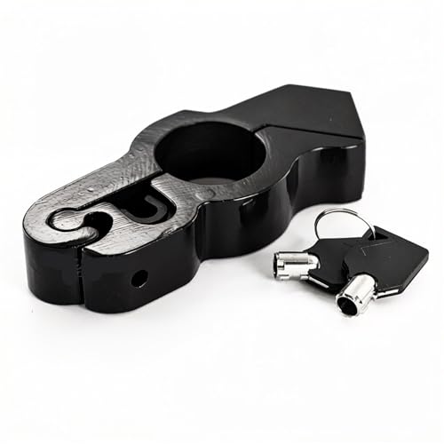 Cadenas de guidon moto double verrouillage noir pour Honda Dio ZX AF27 AF35
