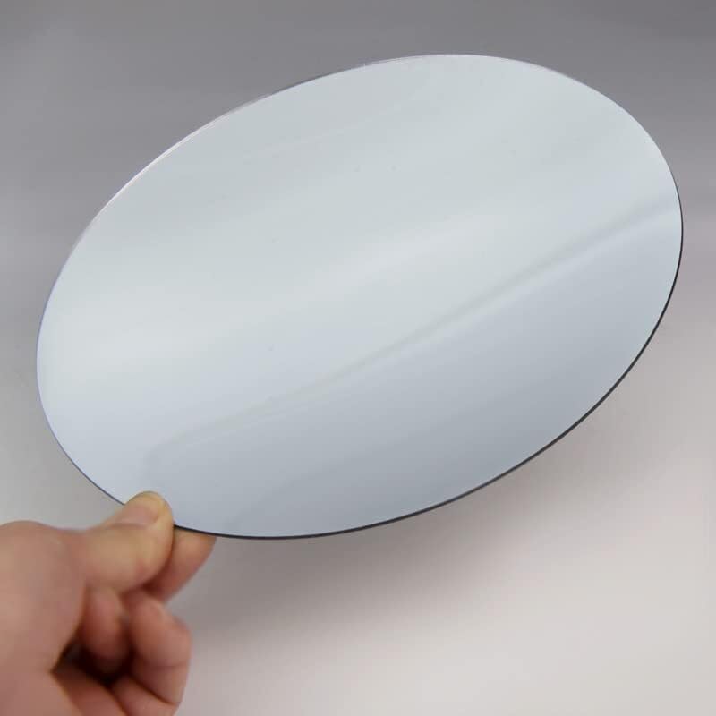 1 pieza de espejo parabólico de acrílico plástico, espejo cóncavo 10 15 20 cm, lente de enfoque, protección UV, lente cóncava reflectante resistente(20cm)