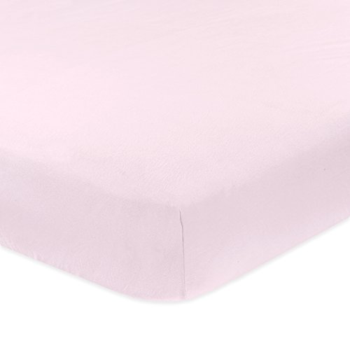 Carter's Jersey Knit Fitted Crib Sheet, Blossom/Lighter Pink