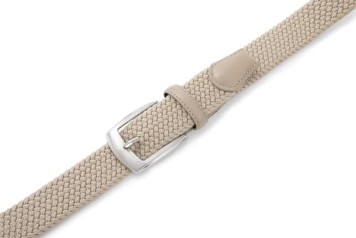 Image of Fabio Valenti Canvas Elastic Fabric Woven Stretch Braided Belts for Men Women Junior with Multicolored /Full Sizes