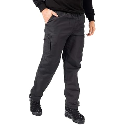LABEL APPAREL Men's Thermal Cargo Trousers Cover