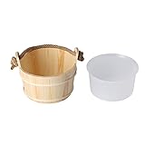 venta de sauna barril El barril de madera está forrado con plástico para evitar fugas y es seguro de usar.