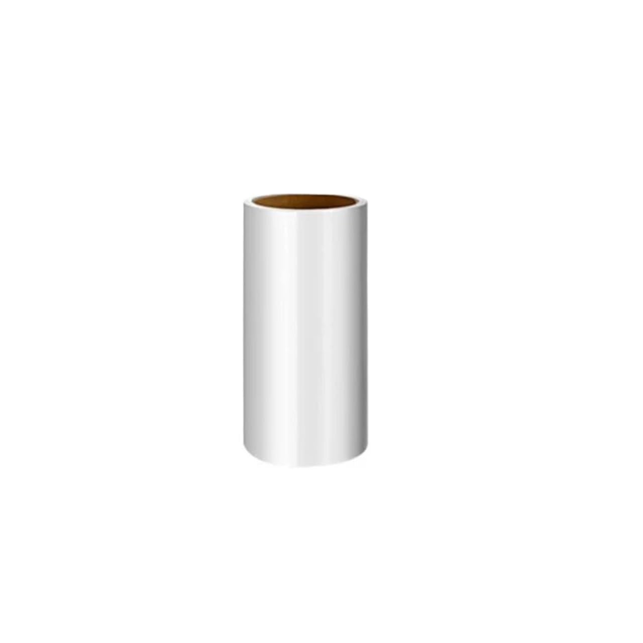 Tearable roll paper sticky roller, removable felt lint roller brush, portable hair removal tool, efficient lint dust pet hair remover for clothes fabric furniture carpet cleaning(1 roll of paper)