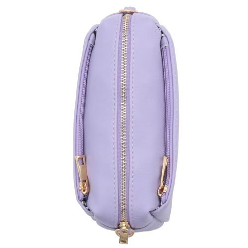 Image of FashionPuzzle Triple Zip Small Crossbody Bag