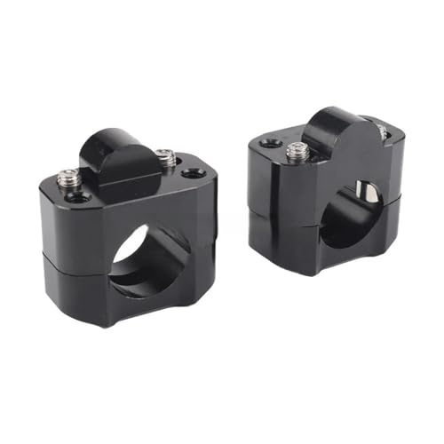 Élévateurs de guidon 22mm à 28mm en aluminium CNC réglables pour moto et quad