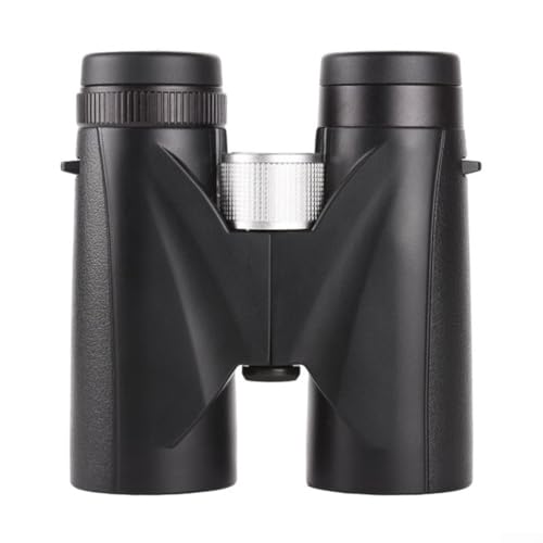 Binocolo professionale HD 10 x 42 impermeabile con vetro ED per bird watching viaggi osservazione delle stelle nero