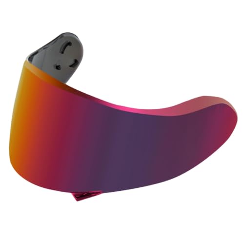 Image of PSLER Shatterproof Helmet Visor for Neotec 2 CNS-3,Blue Purple Red