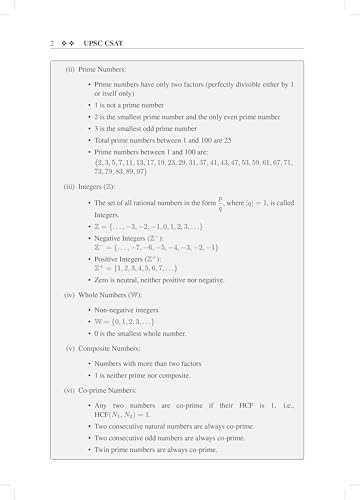 Image of UPSC CSAT (Notes N Shorts) for UPSC IAS Civil Services Prelims Exam 2025 | Previous Year Question Papers PYQ (2011-2024) | Cracking the CSAT Paper 2 | Reasoning, Analytical Ability, Math | Topic wise Book