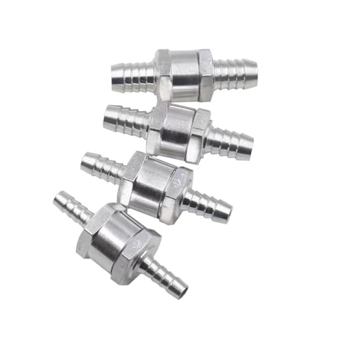 Clapet anti-retour 8mm en aluminium de haute précision mécanique