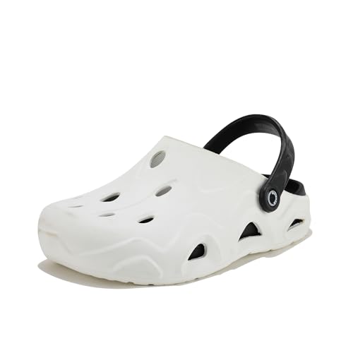 Image of Woodland Men's Black /Lgrey Eva Slides-UK-5 (EURO 39)