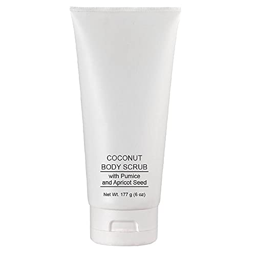 Body Scrub Coconut 6 oz/177g by Escential Beauty