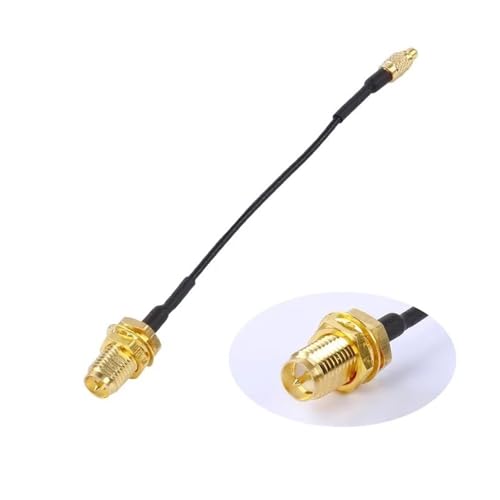 Foxeer Ant Lollipop 4 V4 2.6DBI SMA RPSMA UFL MMCX�X�g���[�g/�A���O���I�v�V�������t�B�[�`���[����RC���[�V���O�h���[���p�̌݊����̂���FPV�o���h��(1PCS MMCX TO SMA)