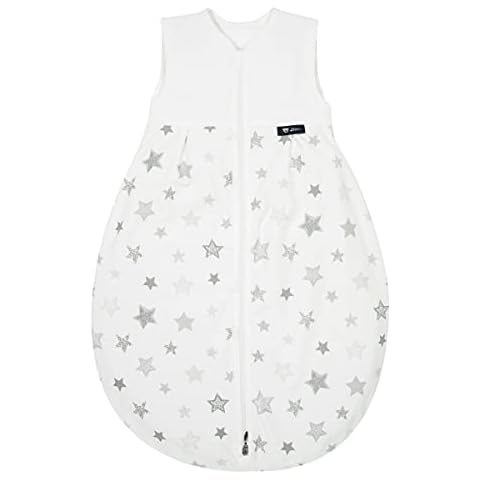 Alvi Schlafsack Baby Mäxchen Light I Leichter Babyschlafsack ärmellos I Sommerschlafsack Jungen und Mädchen I 100% Baumwolle Cover