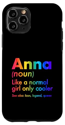 Anna Like A Normal Girl Only Cooler Queen ���O �X�}�z�P�[�X iPhone 11 Pro �p