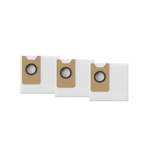 3 Packs Disposable Dust Bags for 3i S10 Ultra Robot Vacuum Cleaner-Convenient and Hygienic Solution for Easy Dirt Disposal and Optimal Performance