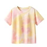 Photo Gallery gemzon maglietta estiva a maniche corte per bambini, in cotone, per la scuola, scollo rotondo, sportivo, leggero, casual, per ragazze, rosa/giallo, 3-4 anni Photo Gallery gemzon maglietta estiva a maniche corte per bambini, in cotone, per la scuola, scollo rotondo, sportivo, leggero, casual, per ragazze, rosa/giallo, 3-4 anni
