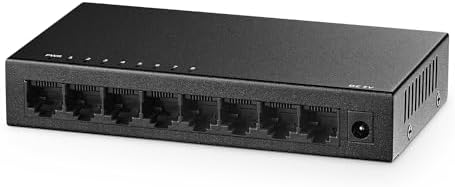 Switch Ethernet 8 Ports Gigabit Métal - Netgear Prosafe GS308