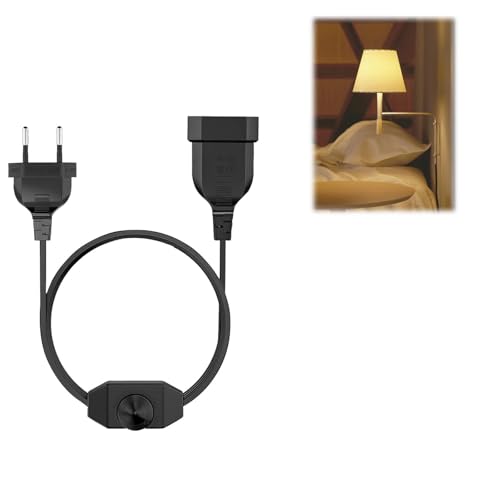 Variateurs LED Interrupteur, LED Strip Dimmer Switch, Variateur D'intensité Avec Câble, Contrôleur Gradateur, Pour Ampoule À Intensité Variable, Noir