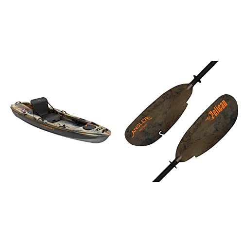 Pelican Catch Classic 100 Fishing Kayak - Angler Kayak with Lawnc...