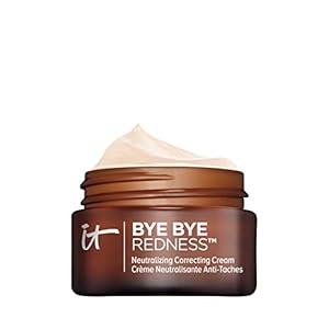IT Cosmetics Bye Bye Redness – Neutralizing Color-Correcting Cream – Reduces Redness – Long-Wearing Coverage – With Hydrolyzed Collagen – 0.37 fl oz