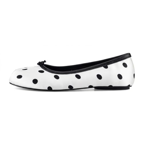 Image of Tabi Shoes Women Split Toe Shoes Wide Width Ballet Flats Comfort Casual Work Shoes for Women Office