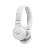 JBL LIVE 400BT, On-Ear Wireless Headphones, White