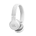 Produktbild JBL Live 400BT Kopfhörer und Mikrofon, kabelgebunden, Weiß  Kopfhörer und Mikrofone (kabellos, Kopfband, Binaural, 20  20.000 Hz, 32 Ohm, weiß)