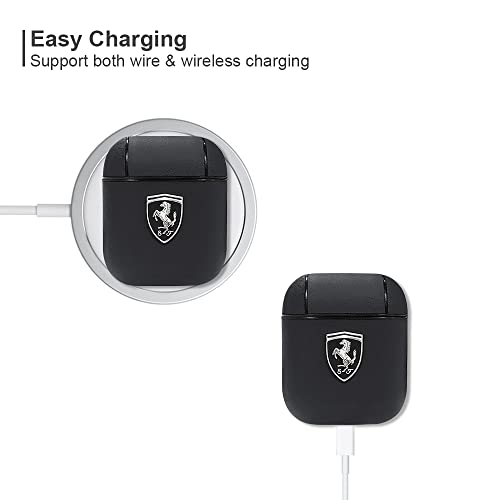 Ferrari - Apple Airpods 1 + 2 Off Track Pelle Look...