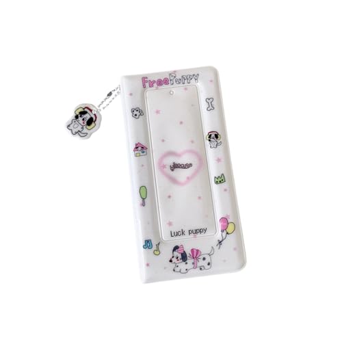 ZUJIABAO Álbum de fotos coreano popular para tarjetas fotográficas, portarjetas para libros, álbumes de fotos, carpetas protectoras, cubierta recargable