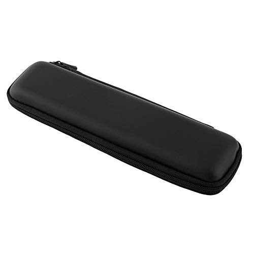 FTVOGUE Negro Portátil EVA Shell Lápiz Estuche de Lápiz Bolsa de Papelería Titular para Pluma Estilográfica Estudiante Lápiz Titulares Bolsa de Almacenamiento con Cremallera Cover
