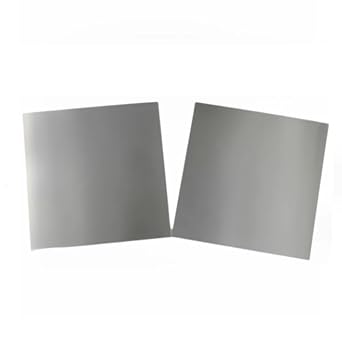 W99.99% High Purity Tungsten Foil, Tungsten Sheet Plate for Lab 100mmX100mm 1PCS Thickness 1.0mm