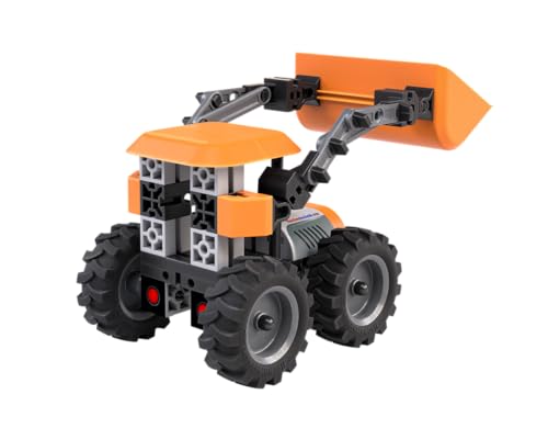 Fischertechnik Loader 576106 – Gioco Educativo Di Costruzione, Caricatore A Ruote Da Assemblare Per Bambini A Partire Dai 7 Anni, Arancione - 3
