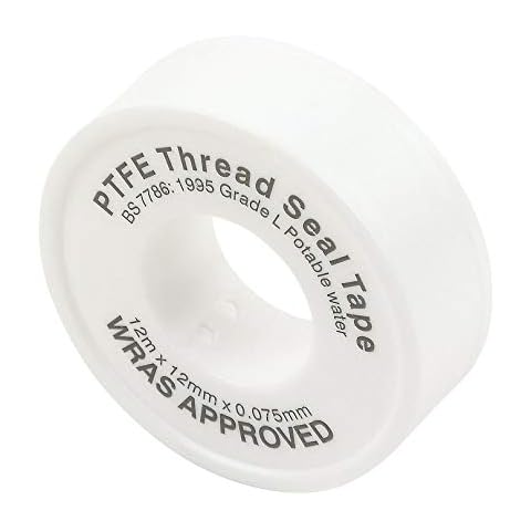 AKORD 12mm Water White PTFE Seal Tape Cover