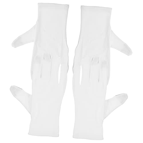 NULYLU Cotton Touch Screen Gloves Thin Comfortable for Women Men Working Gardening Outdoor Non-slip Design