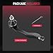 BDFHYK Front Outer Tie Rod End Compatible with Honda 1992-2000 Civic, 1997-2001 CR-V Fit Insight,Compatible with Acura 1994-2001 Integra EL Replacement for ES3332 53560S04003 53560S04013 53560SO4003