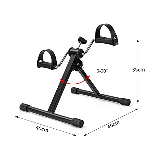 Mini bicicleta de ejercicio para brazos y piernas miniatura 2